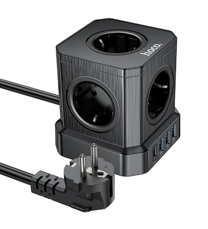 HOCO NS8 1C3A 5 Power Sockets HOCO NS8 1C3A 5 Power Sockets